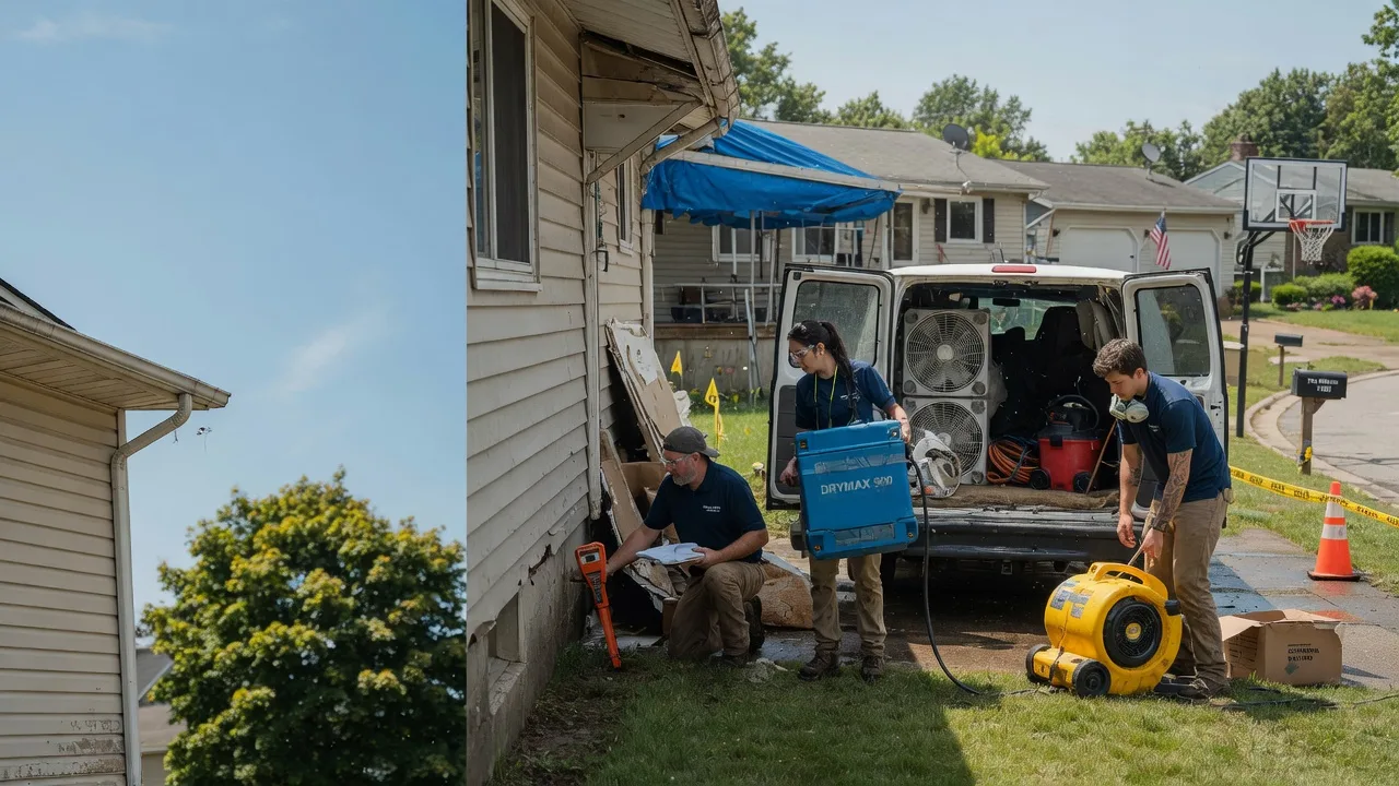 Ceiling Leak Cleanup in Rockbridge, IL near me